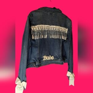 ADORABLE LADIES JEAN JACKET